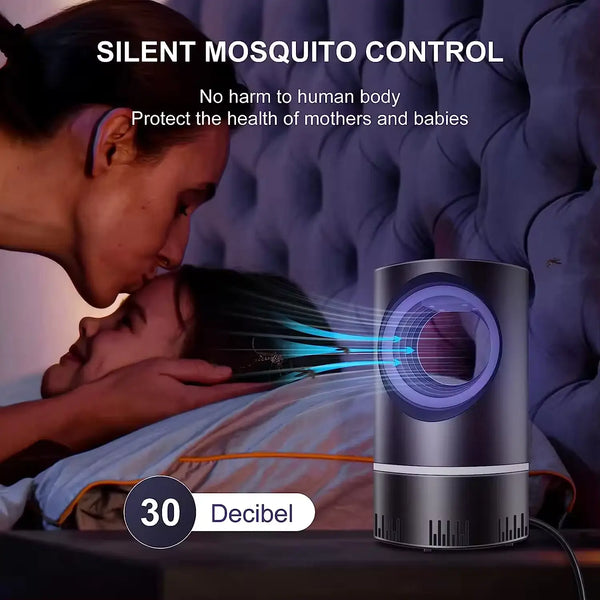 Terminator Ventilador LED Exterminador de Mosquitos