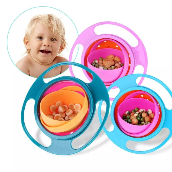 Gyro Bowl Plato Antiderrames Para Niños - TREND RUSH
